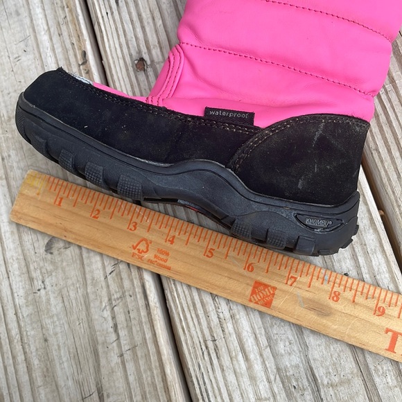 Khombu Toddler Waterproof PINK/BLACK "Snow Walker" Boots Size 11M - Picture 14 of 16